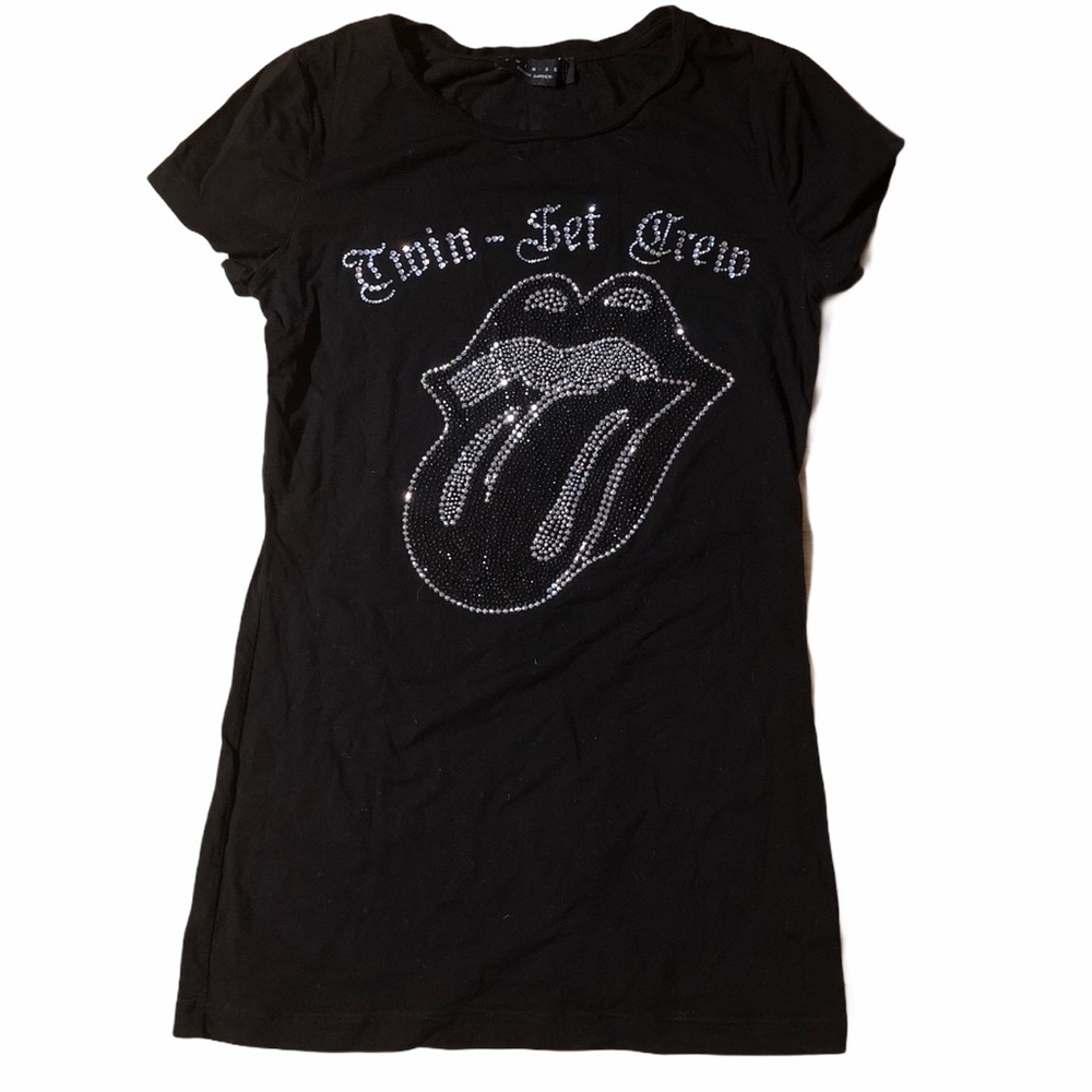 Twin-set Rolling Stones Bedazzled TShirt